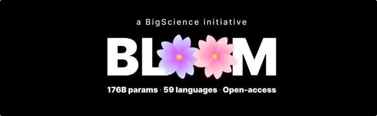 BLOOM large language model